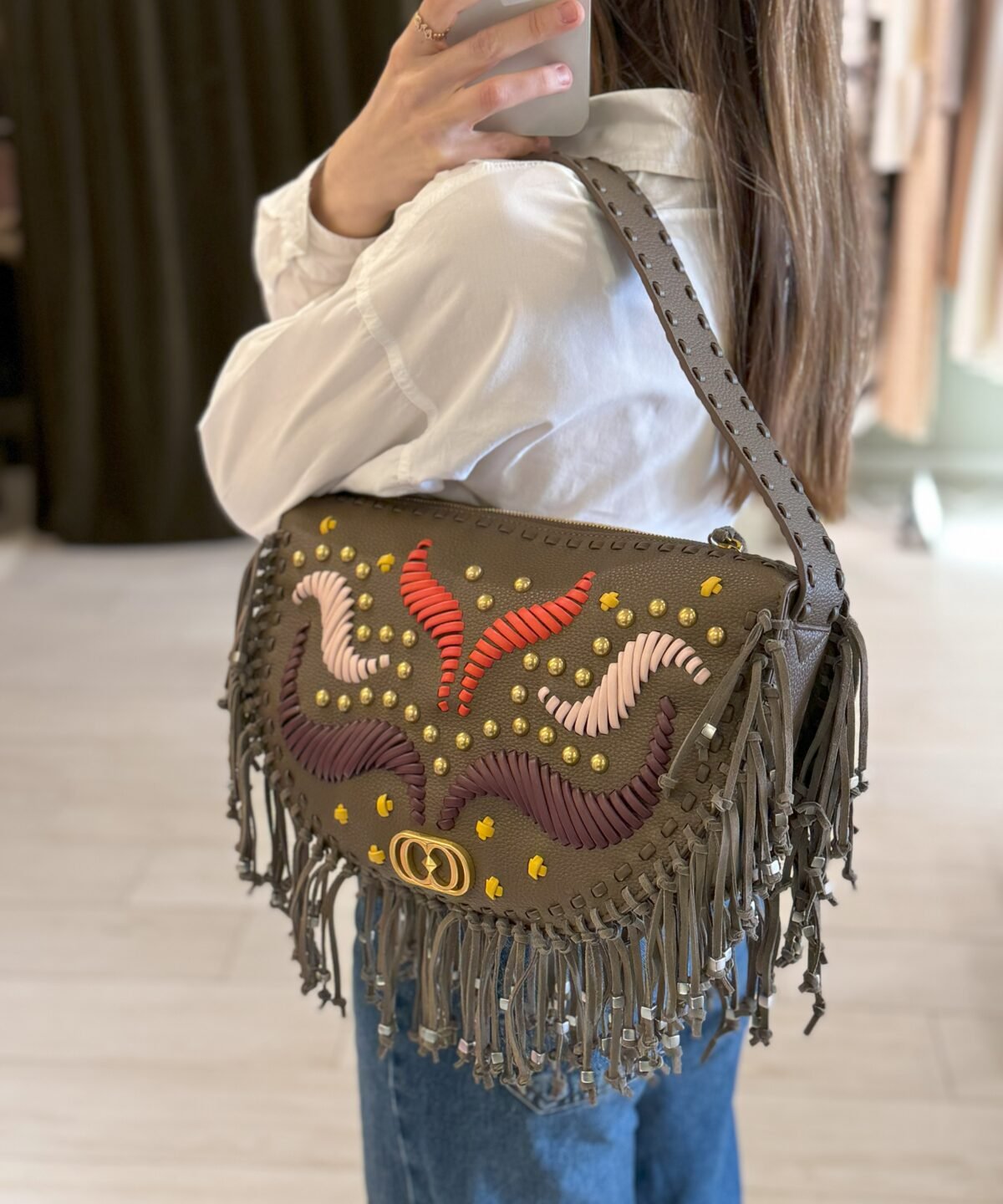 Borsa Jungle a spalla mod 151C - DB 870 - Le Carrie