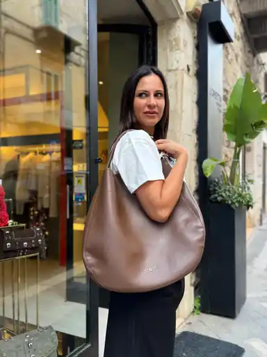 Maxi Shoulder Strap Bottalato • Nero - Gaëlle Paris 6