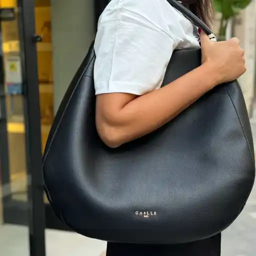 Maxi Shoulder Strap Bottalato • Nero - Gaëlle Paris 9