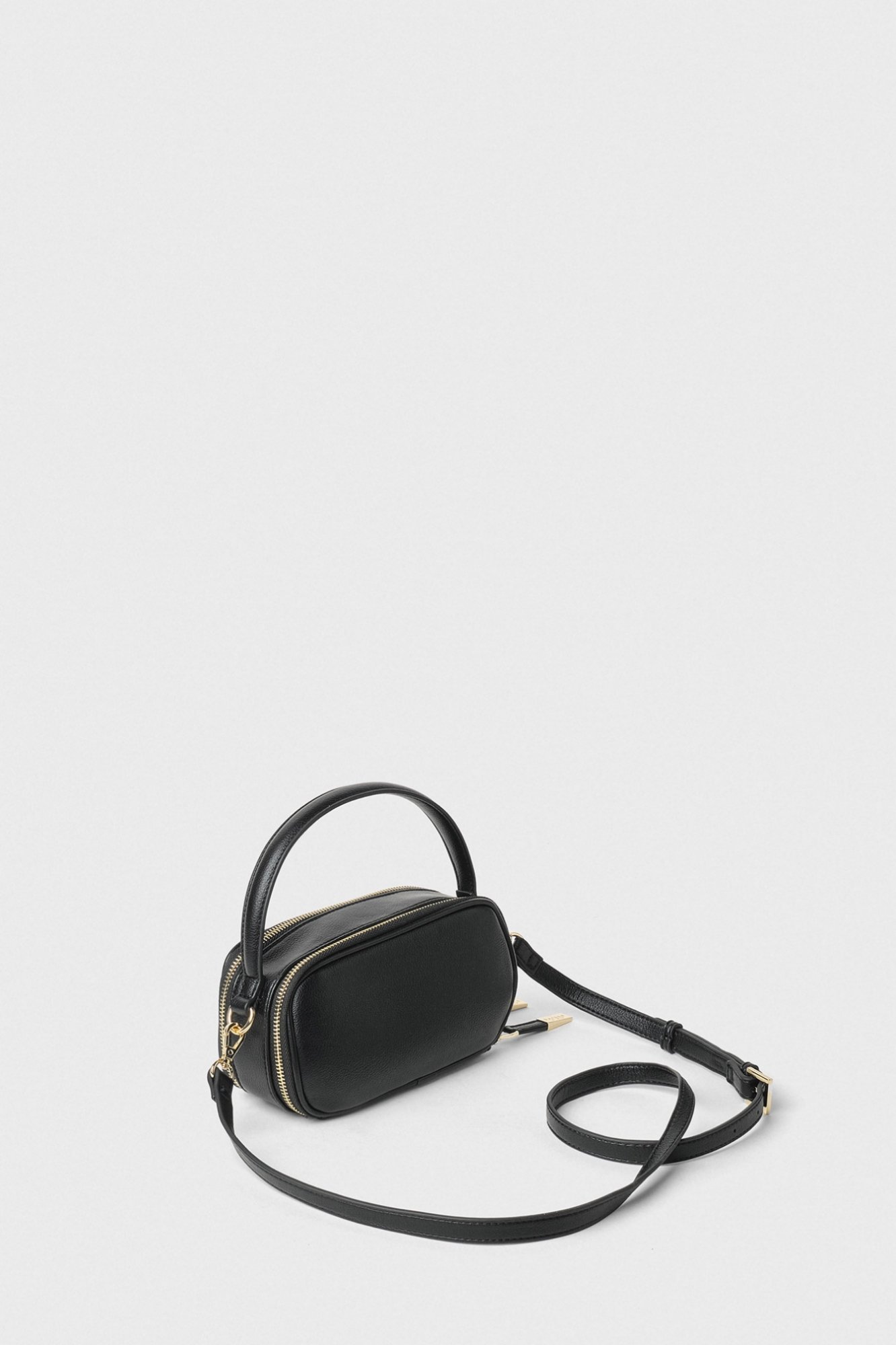 Mini Camera Bag Bottalata • Nero - Gaëlle Paris 2