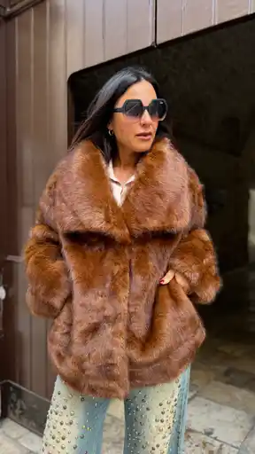 Furcoat (unisex) - Brown - Richmond