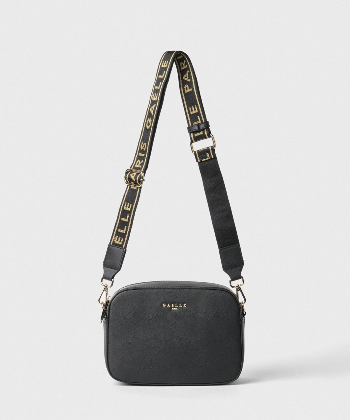 Regular Camera Bag Con Nastro Lurex • Nero - Gaëlle Paris