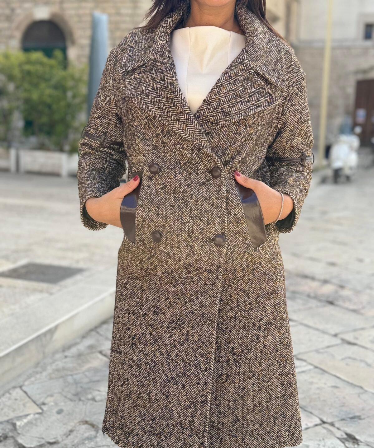 Cappotto Doppiopetto Tolèrance  - Spigato