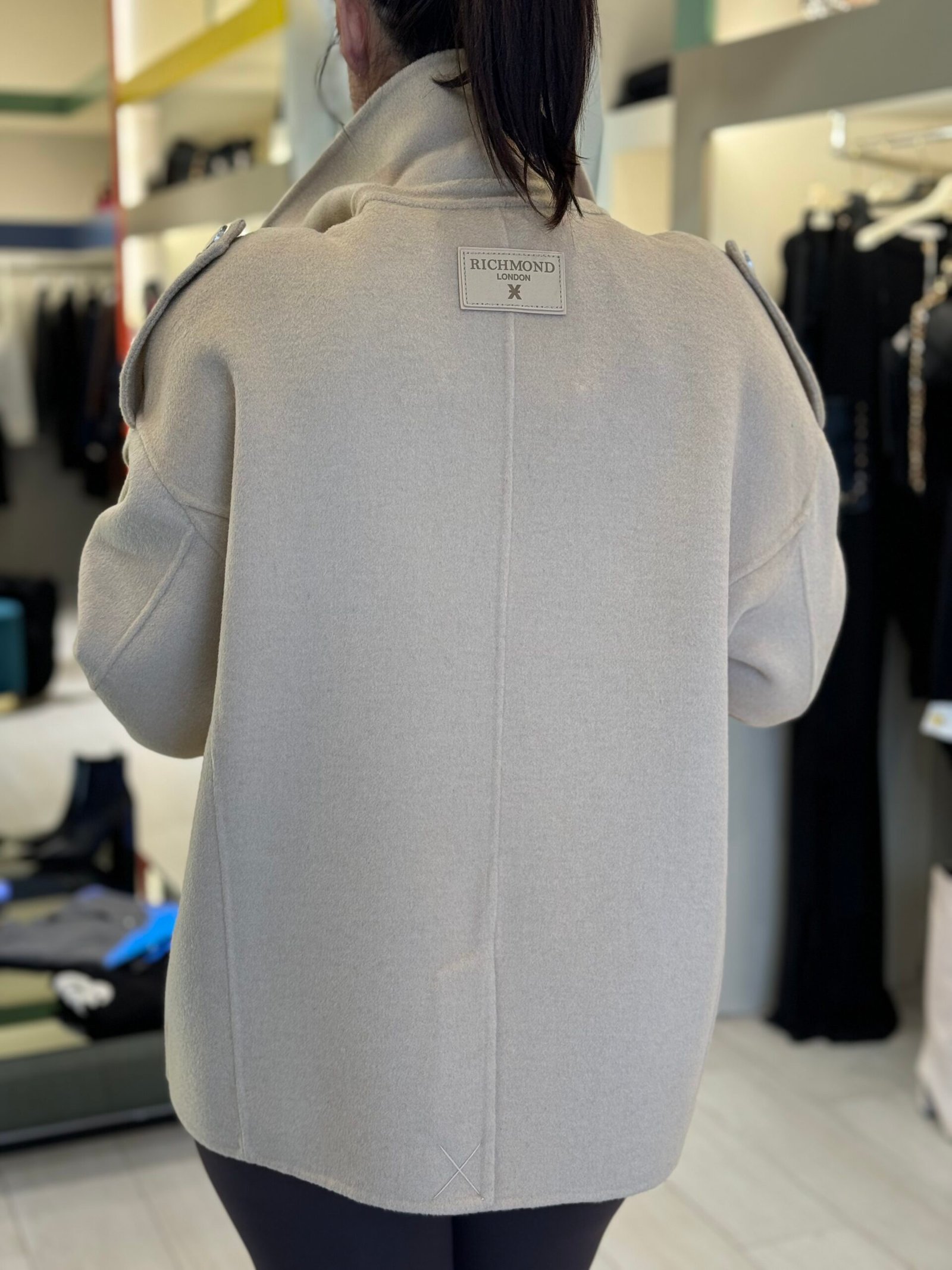 Cappotto Richmond IRISH CREAM 2