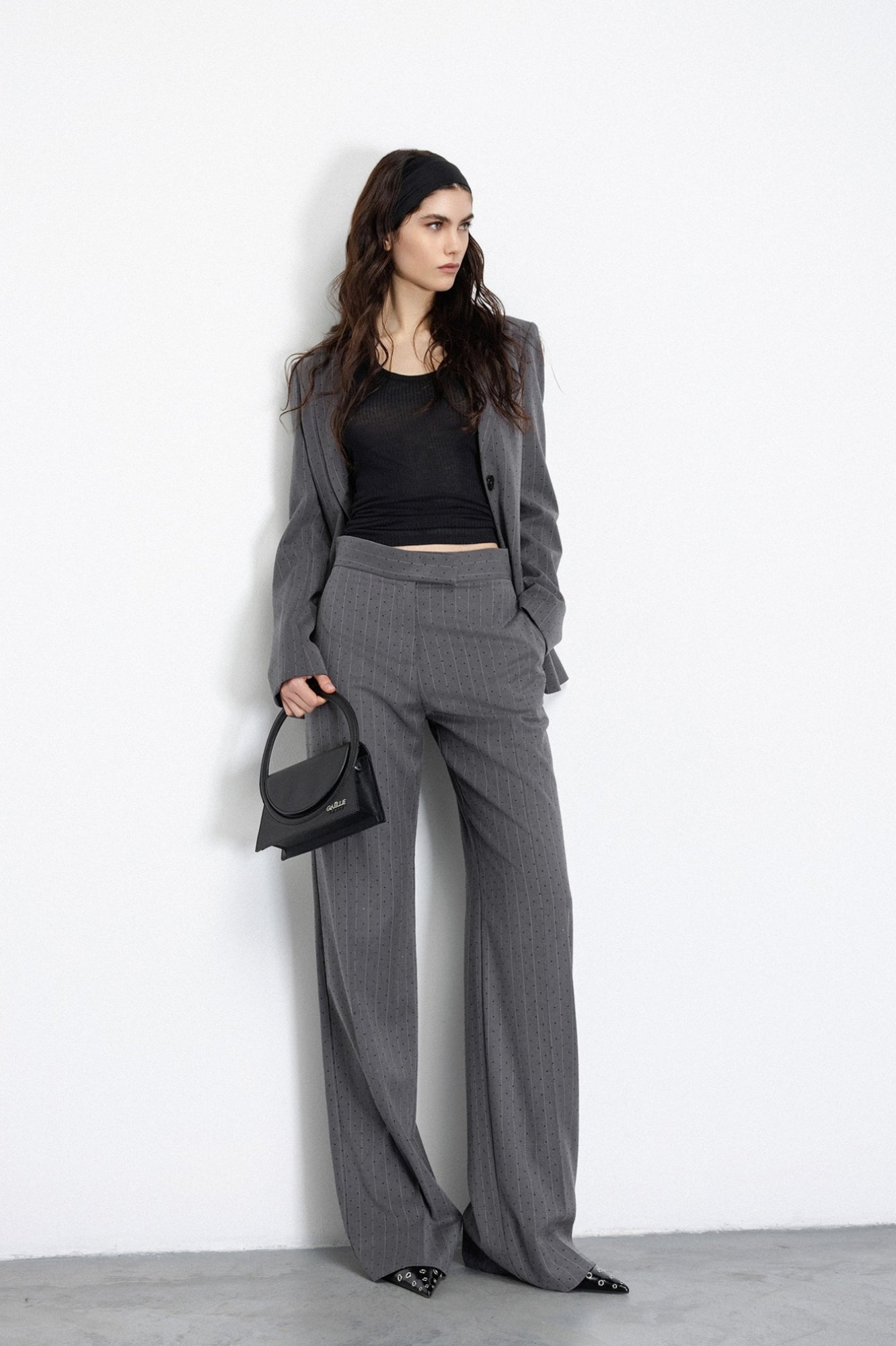 Giacca Monopetto gaelle grigio ferro 5