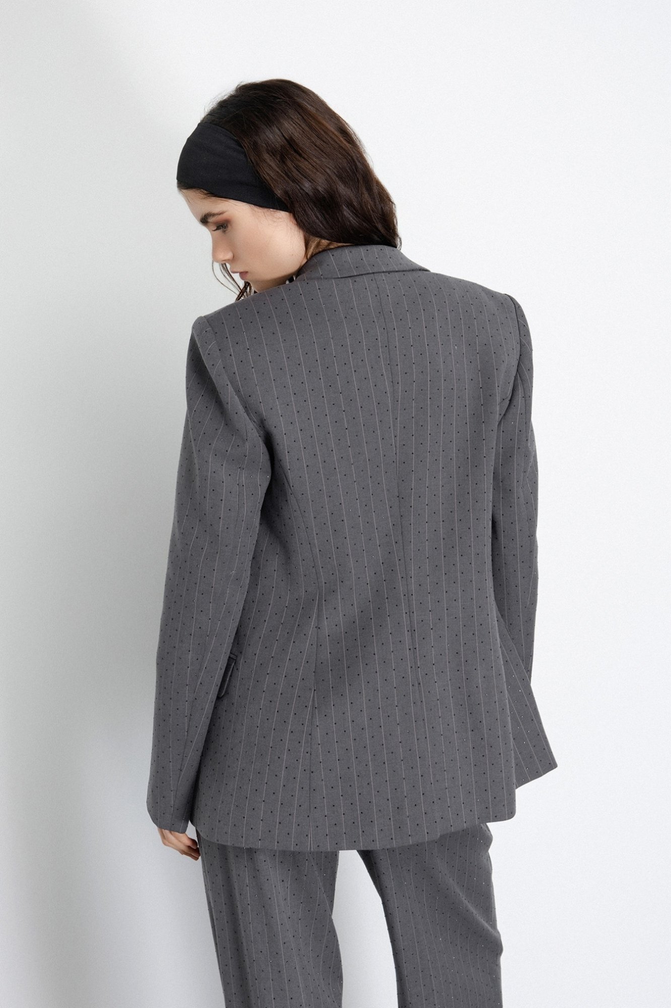 Giacca Monopetto gaelle grigio ferro