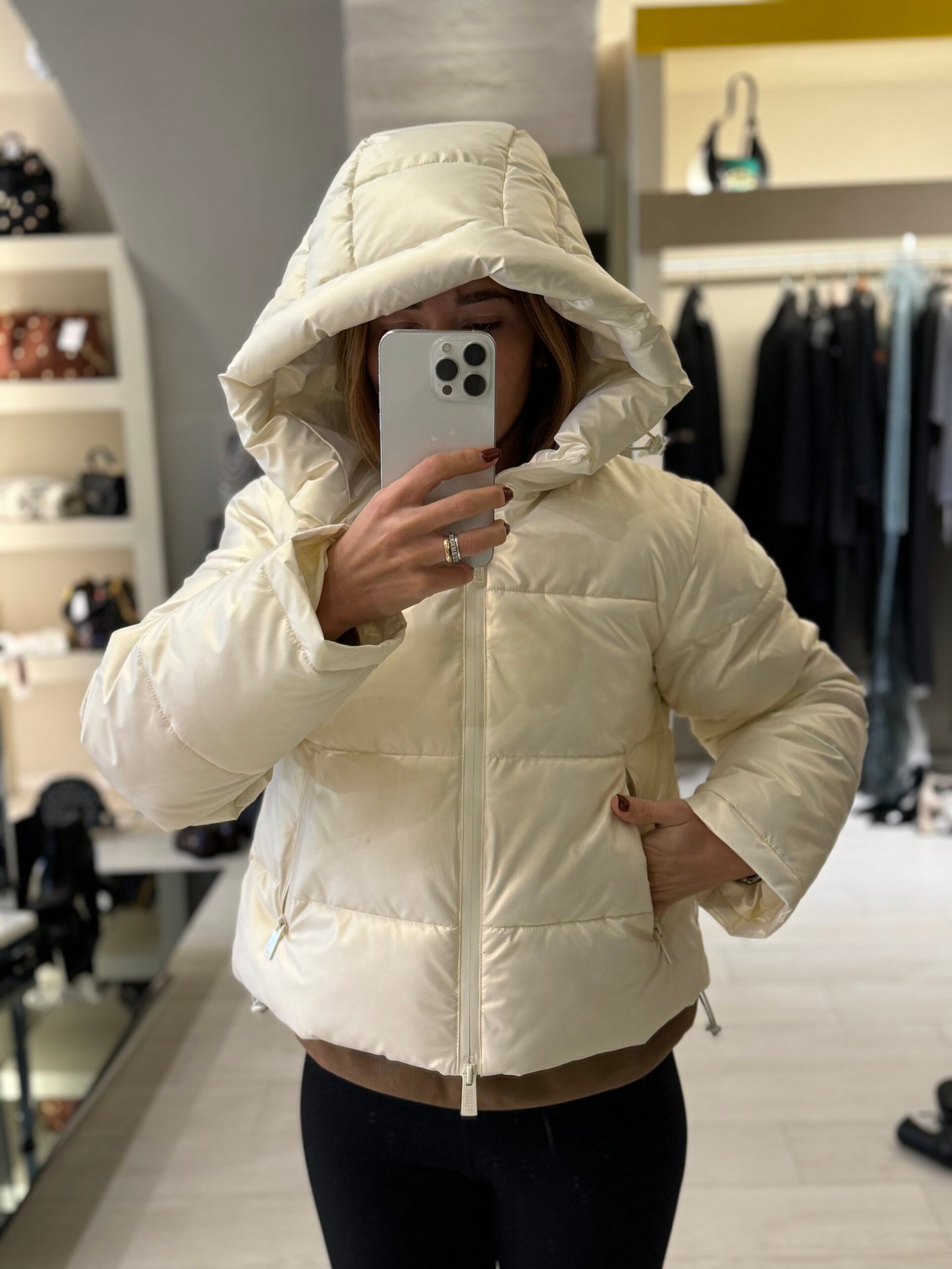 Giubbino latte trash and Luxury 3