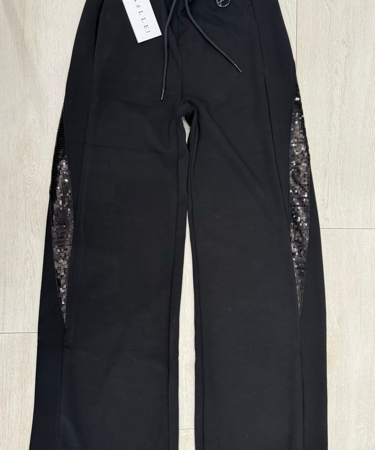 PANTALONE CON BANDA PAILLETTES - GAABW07568 GAELLE