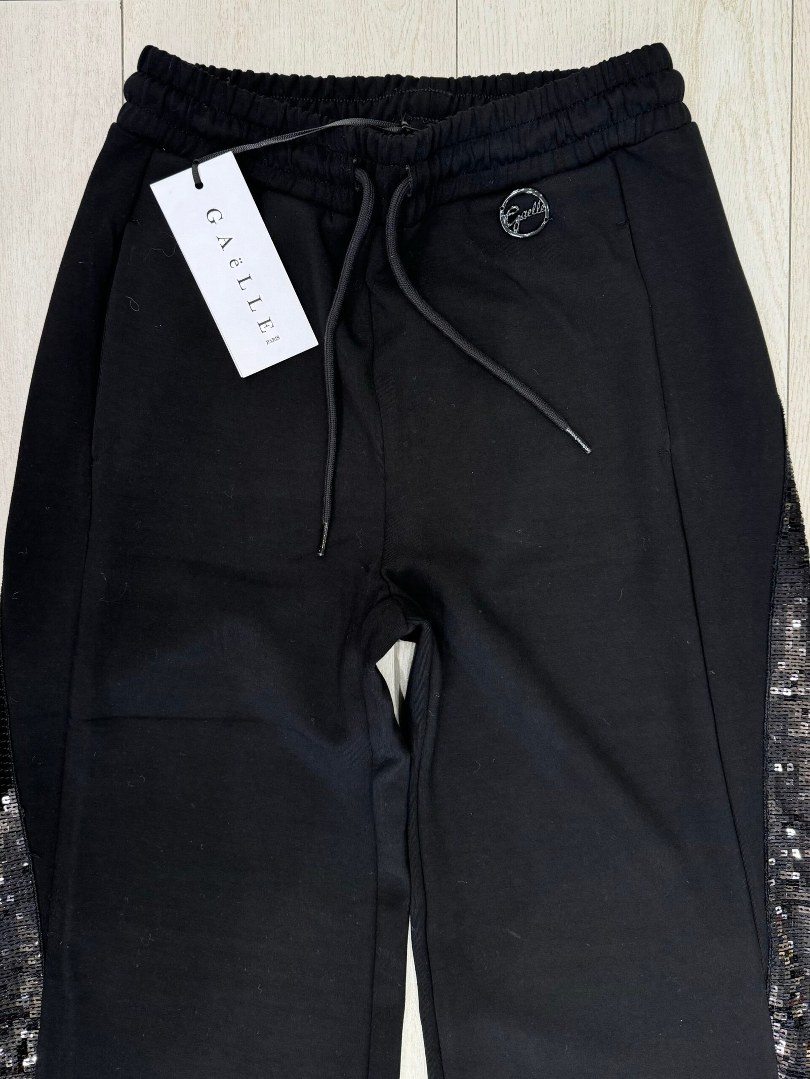 PANTALONE CON BANDA PAILLETTES - GAABW07568 GAELLE