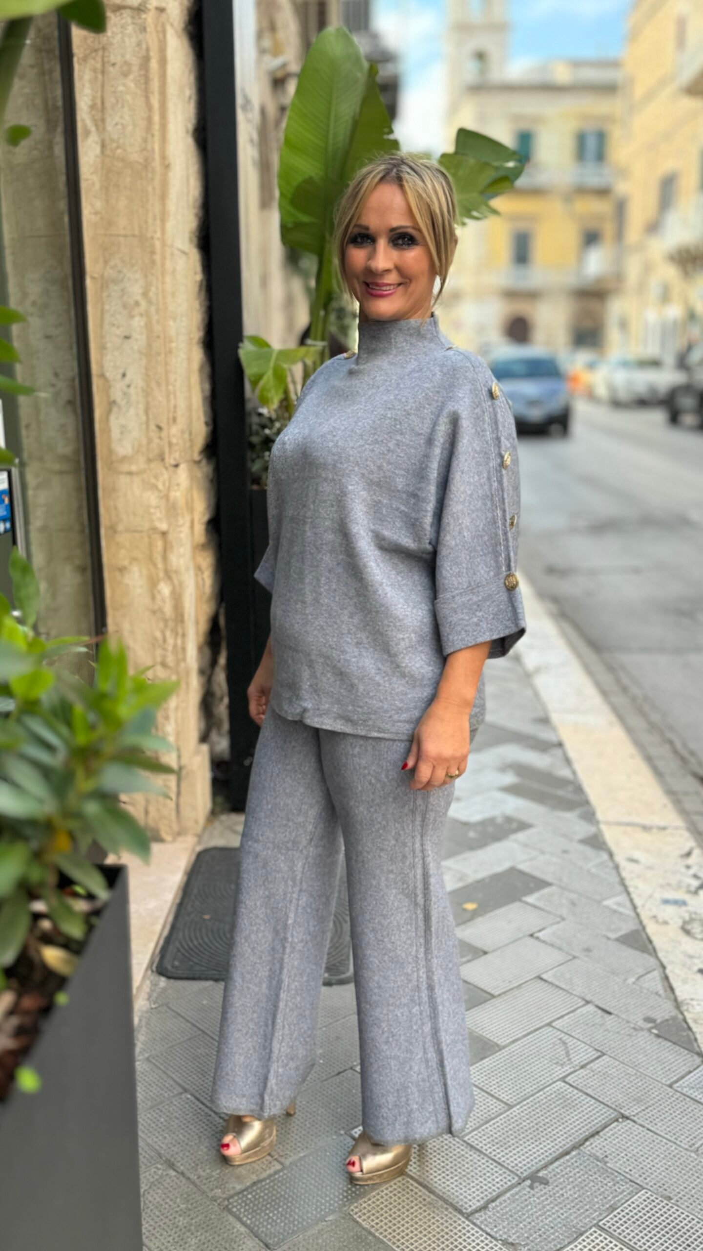 Tuta low cost lanettina GRIGIO