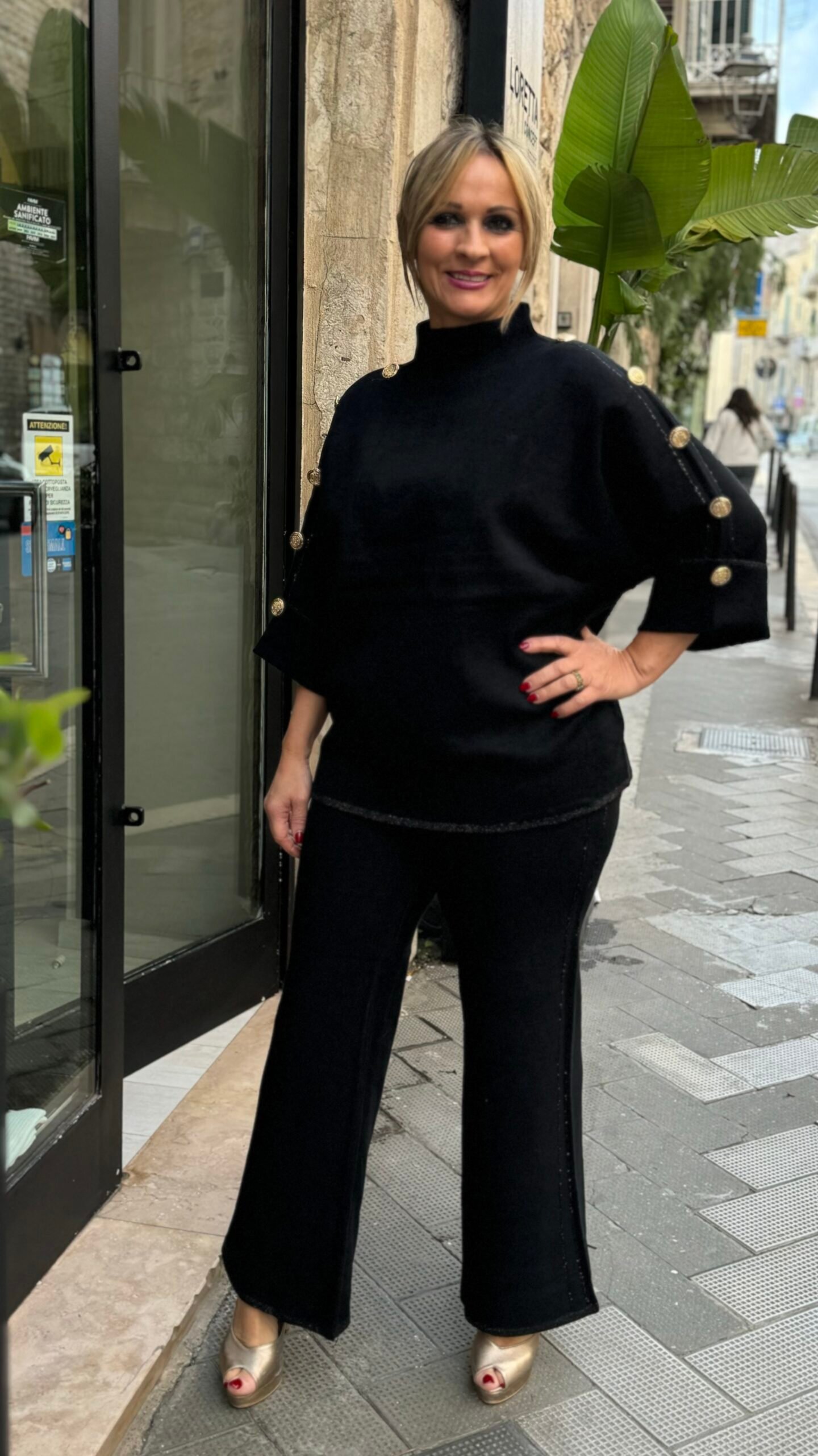 Tuta low cost lanettina NERO